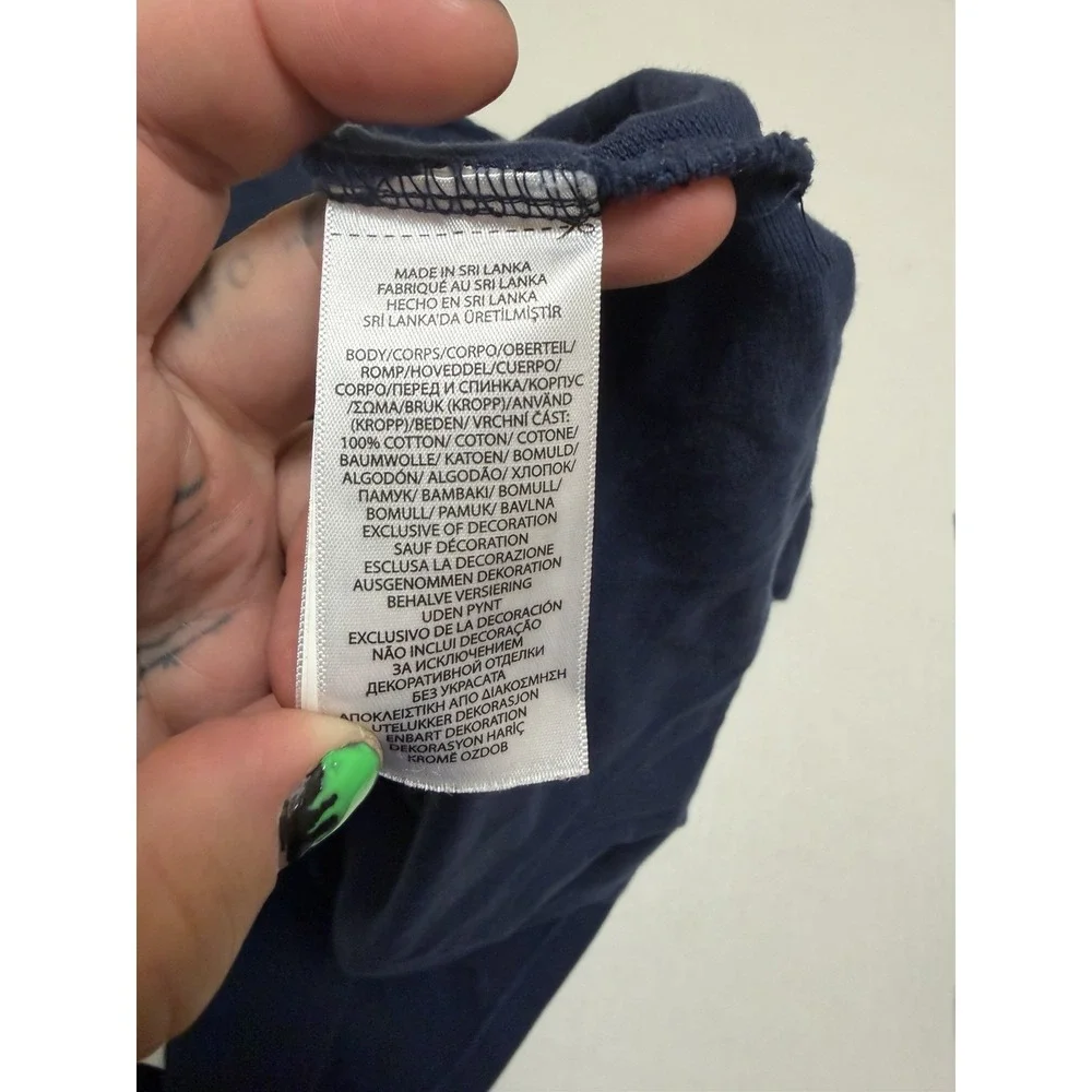 Polo‎ ralph lauren custom fit blue ss polo, chest embroidered design, men's xxl